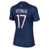 Oficiální Fotbalový Dres Paris Saint-Germain 2023-24 Vitinha 17 Domácí pro Ženy